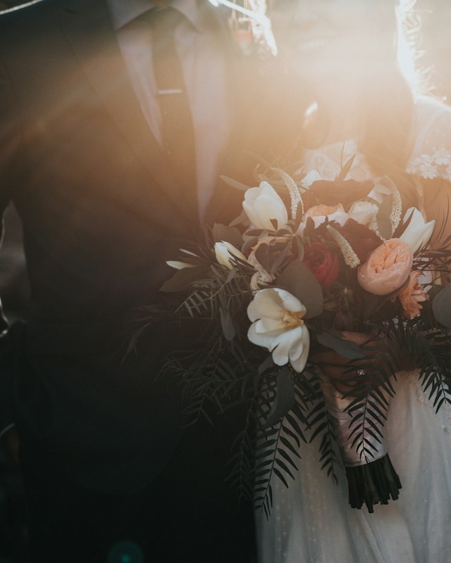 Stock sample of a wedding celebration, used to explore the photography layout
